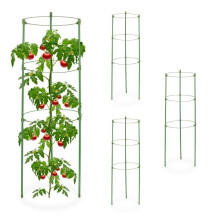 Grüne Pflanzenstützen 60 cm, 4er-Set