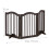 Braunes Sicherheitstor 70 cm 4