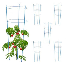 Pflanzenstütze 76 cm blau, 6er-Set