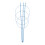 Pflanzenstütze 76 cm blau, 6er-Set 6