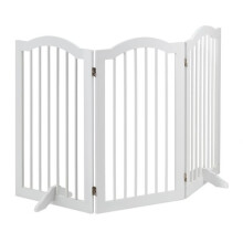 Weißes Sicherheitstor 92 cm
