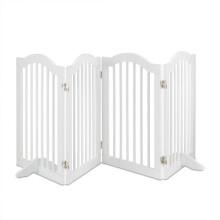 Weißes Sicherheitstor 70 cm