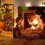 Holzregal aus grauem Metall 5