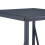 Holzregal aus grauem Metall 7