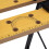 Collapsible workbench with clamping jaws 7