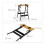 Collapsible workbench with clamping jaws 4