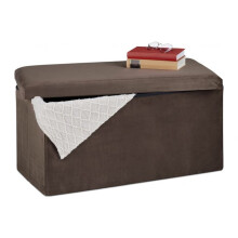 Banc pliant en velours