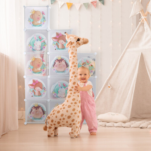 Schraubenlose Kinderregale mit Kleiderstangen 2