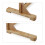 Retractable security gate in natural wood 6