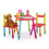 3-piece children's seating group, colorful 1