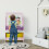 Children's shelf with blackboard 3