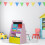 Children's shelf with blackboard 5