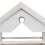 White bird table on post 6