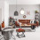 Hocker mit Kunstleder 2