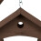 Wall-mounted bird table brown 7