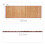 Bambusmatte Natur 4