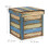 Vintage Hocker mit Stauraum 4