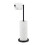 Schwarzer Toilettenpapierhalter 1
