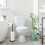 Schwarzer Toilettenpapierhalter 5