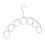 Schalhalter mit 7 Ringen 1