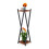 Hoher Blumensockel mit 2 Ablagen 1