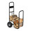 Holzwagen mit Rädern 1