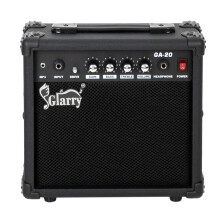 Glarry Portable 20W Electric Guitar Amp Amplifier Speaker For Electric Guitar