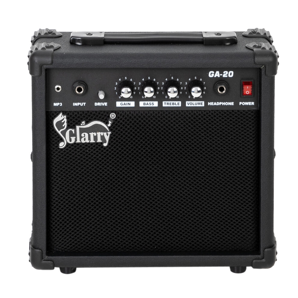 Glarry Portable 20W Electric Guitar Amp Amplifier Speaker For Electric Guitar