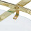 Servierwagen Messing und Glas 8