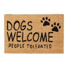 Fußmatte Kokosfaser Dogs Welcome