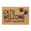 Fußmatte Kokosfaser Cats Welcome 1