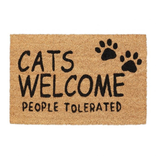 Fußmatte Kokosfaser Cats Welcome