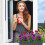 Blumenkasten mit 4 schmalen Blumen 3
