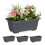Blumenkasten mit 4 schmalen Blumen 1