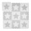 Puzzlematte Sterne hellgrau 1