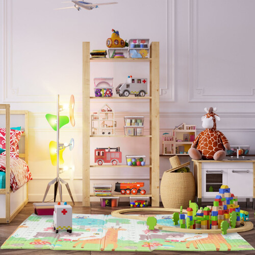 Faltbare Spielmatte mit Tiermotiven 1