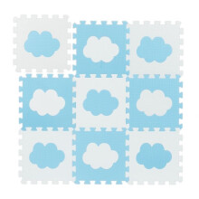 Puzzlematte mit 18 Teilen Wolke