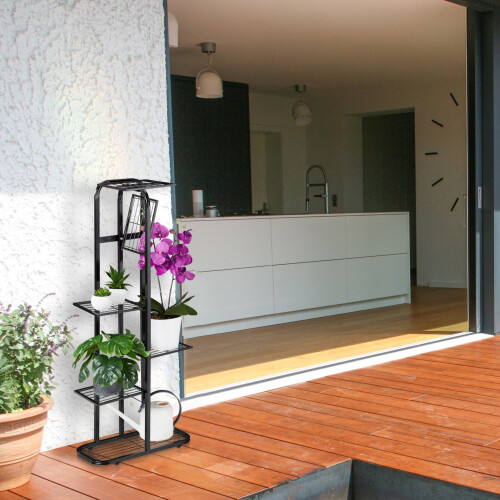 Blumentreppe aus Metall 6 Etagen 1