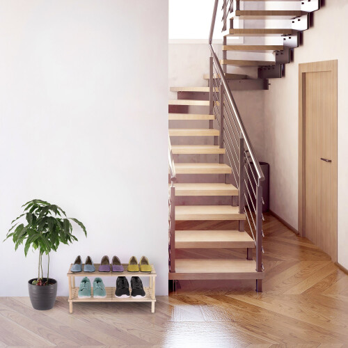 Schuhregal aus Holz 1
