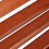 Garden bench with roses dark brown 8