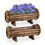 Caixa de flores de madeira, conjunto com 2 1