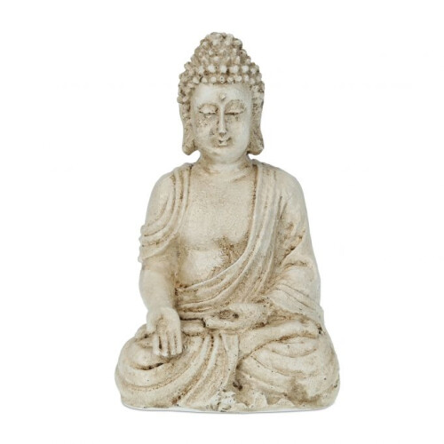 Sitzende Buddha Figur 17,5 cm