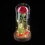 Ewige Rose im Glas mit Kerze 1
