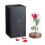 Ewige Rose im Glas mit Kerze 6