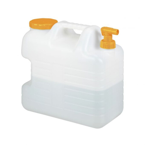 Wassertank mit Wasserhahn
