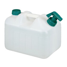 Wassertank mit Wasserhahn
