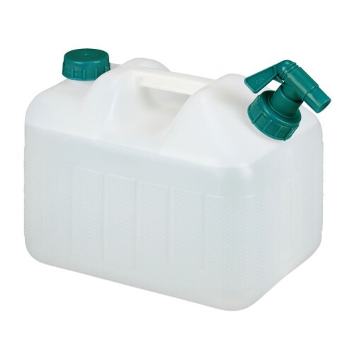 Wassertank mit Wasserhahn
