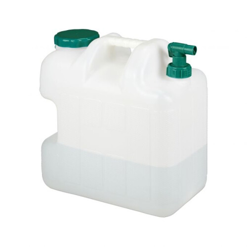 Wassertank mit Wasserhahn
