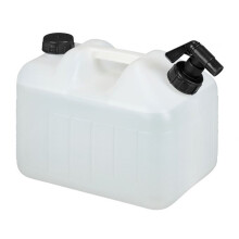Wassertank mit Wasserhahn