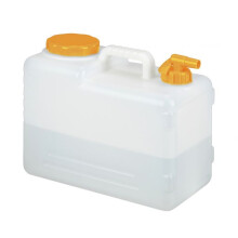 Wassertank mit Wasserhahn